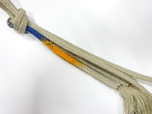 正絹　手組帯締め